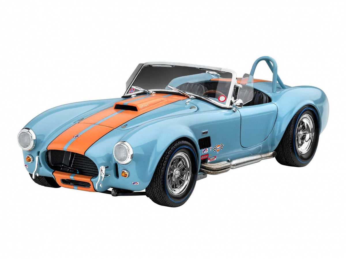 Miniatura Carro Colecionável Ford Shelby Cobra 427 1965 Azul