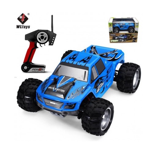 Carrinho Controle Remoto Eletrico Automodelo Wltoys 4x4 A979 1/18