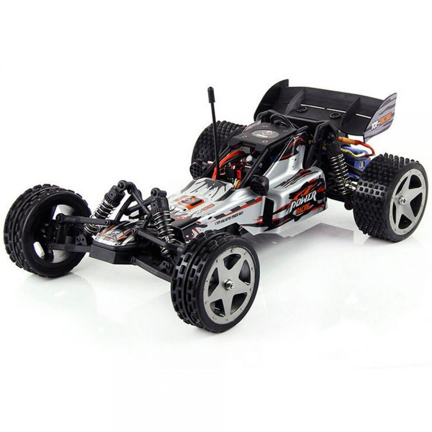 Carro De Controle Off Road Wltoys 4X4 Gaiola 1/12 - 50Km/H