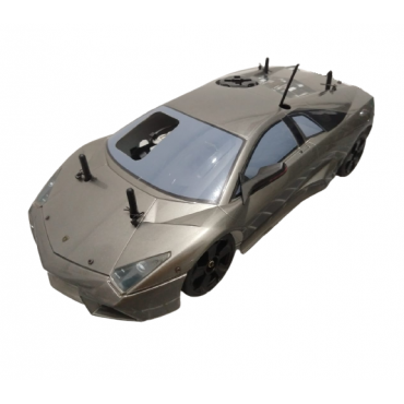 AUTOMODELO ON ROAD NITRO 1/10 CÂMBIO 2 MARCHAS 4x4 LAMBORGHINI REVENTON  SEMINOVO LRDEA